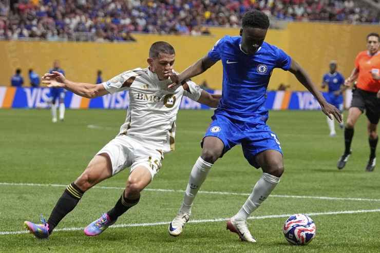 George con il Chelsea