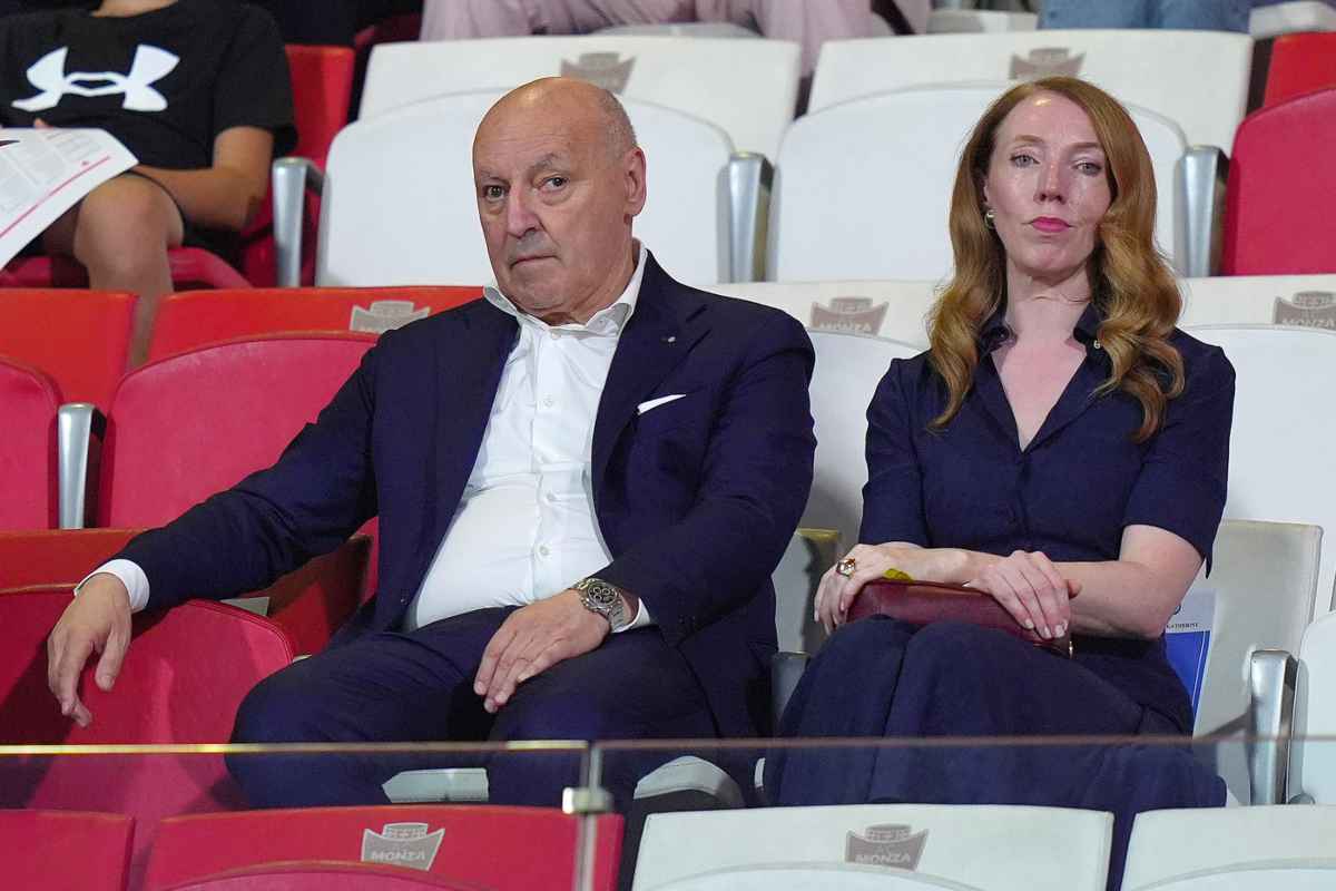 Marotta in tribuna