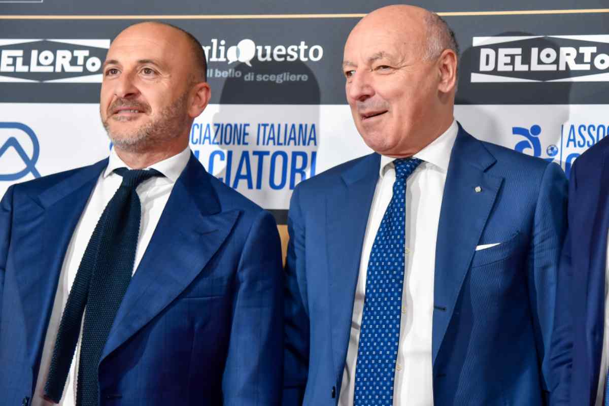 Marotta e Ausilio in primo piano