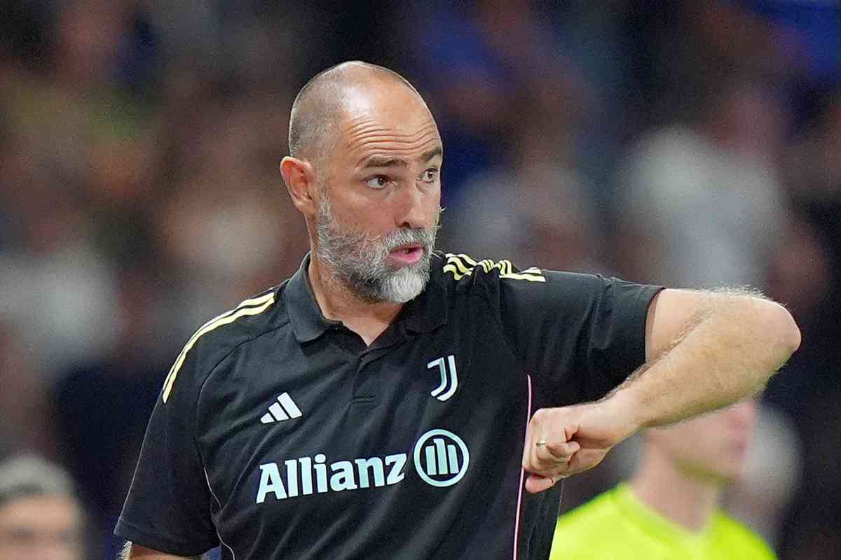 Tudor durante la partita