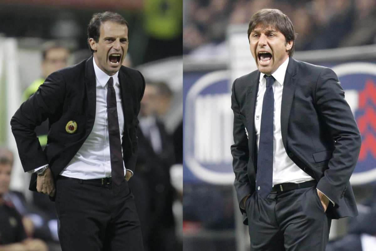 Allegri e Conte nel 2011
