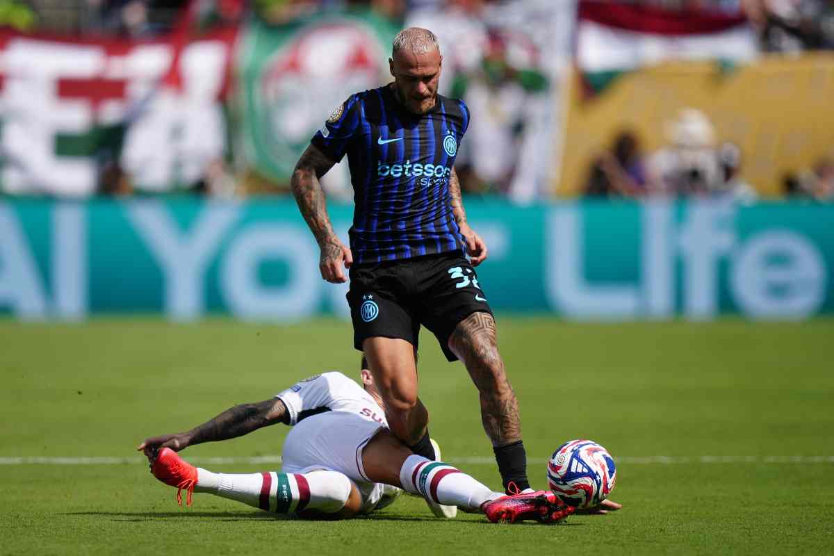 Federico Dimarco in azione