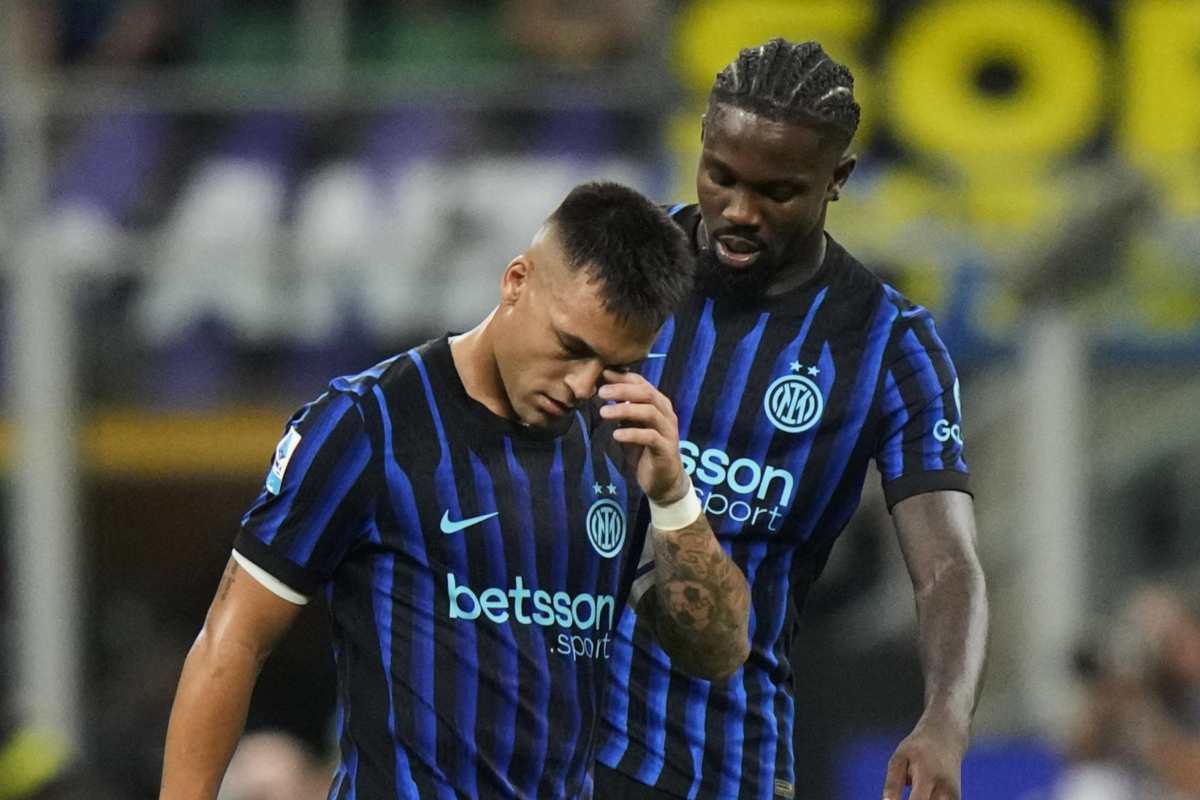 Lautaro Martinez e Marcus Thuram