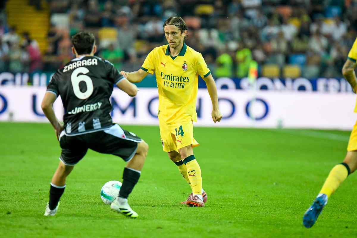 Luka Modric in azione