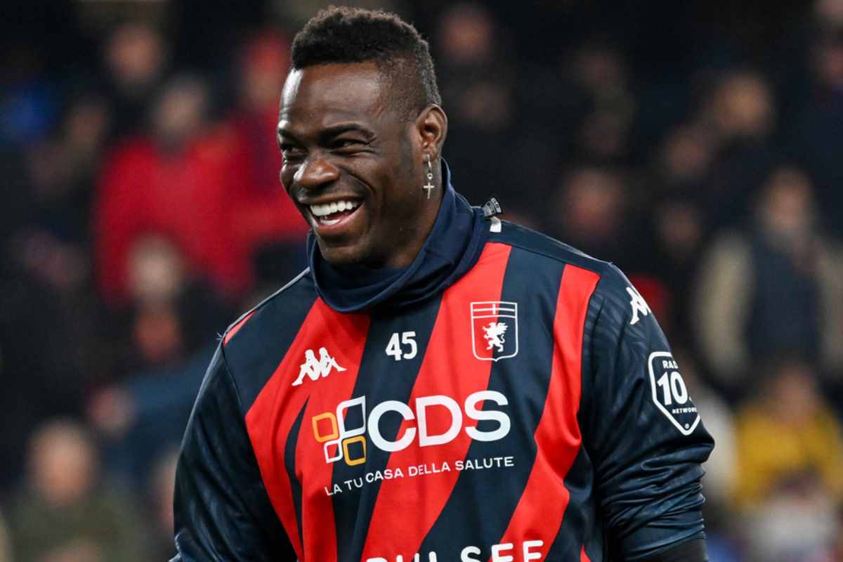 Balotelli sorride