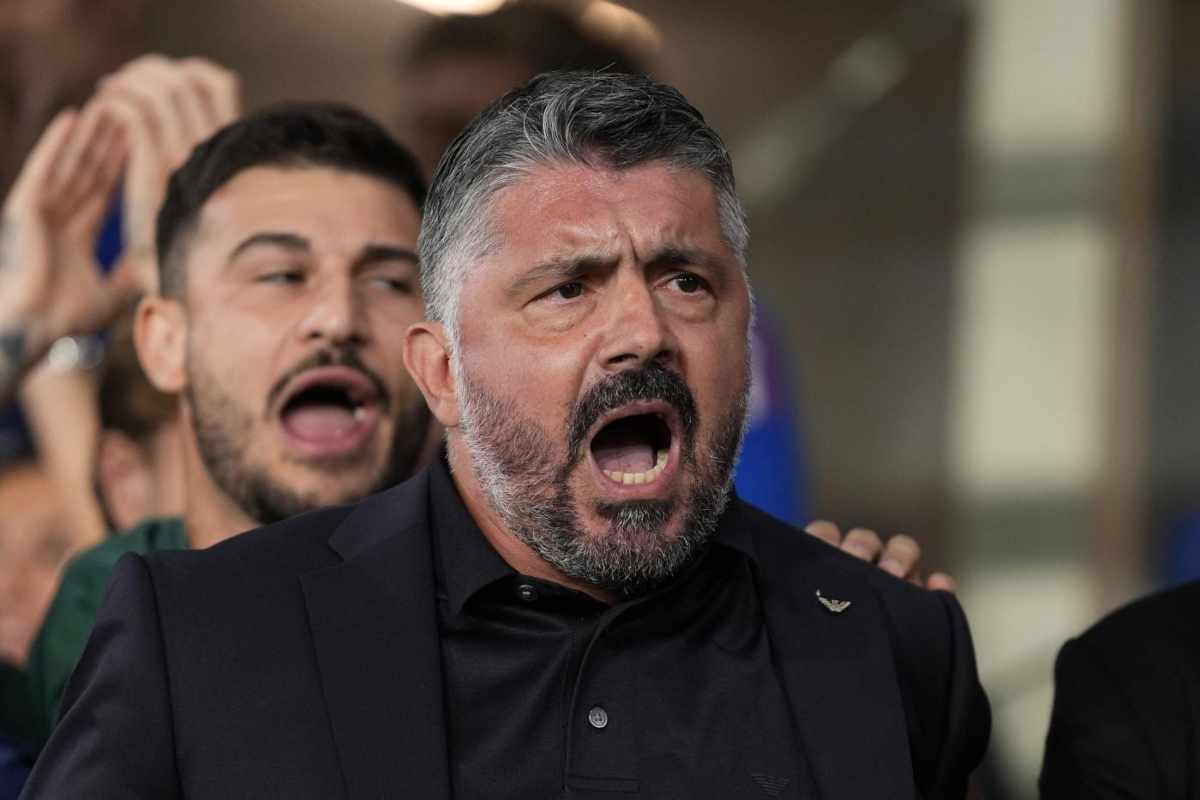 Gattuso in primo piano