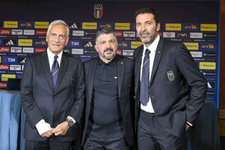 Gattuso Buffon Gravina