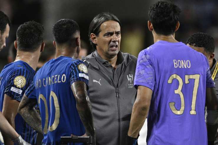 Inzaghi con l'Al Hilal