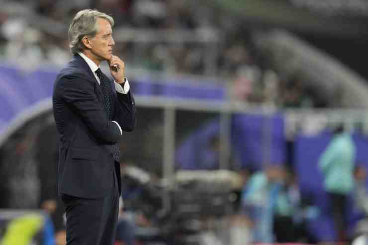 Mancini a bordocampo