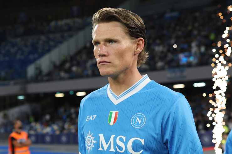 McTominay in primo piano