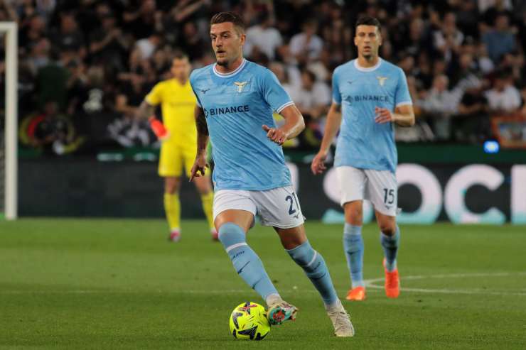 Milinkovic-Savic palla al piede