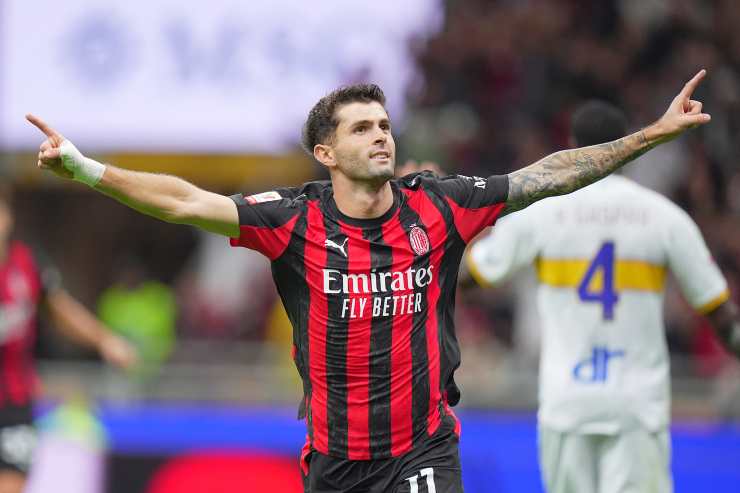 Pulisic esulta