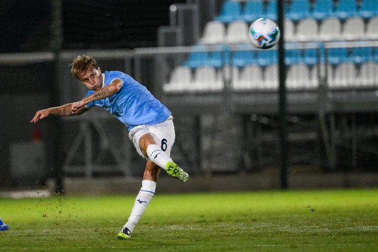 Nicolò Rovella durante una partita amichevole
