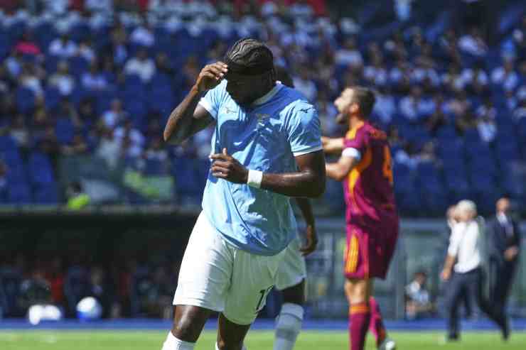 Tavares durante Lazio-Roma