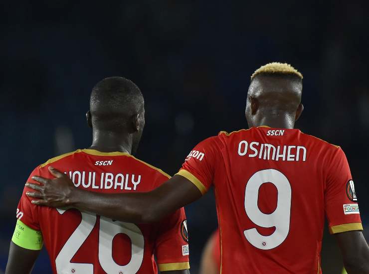 Koulibaly insieme a Osimhen