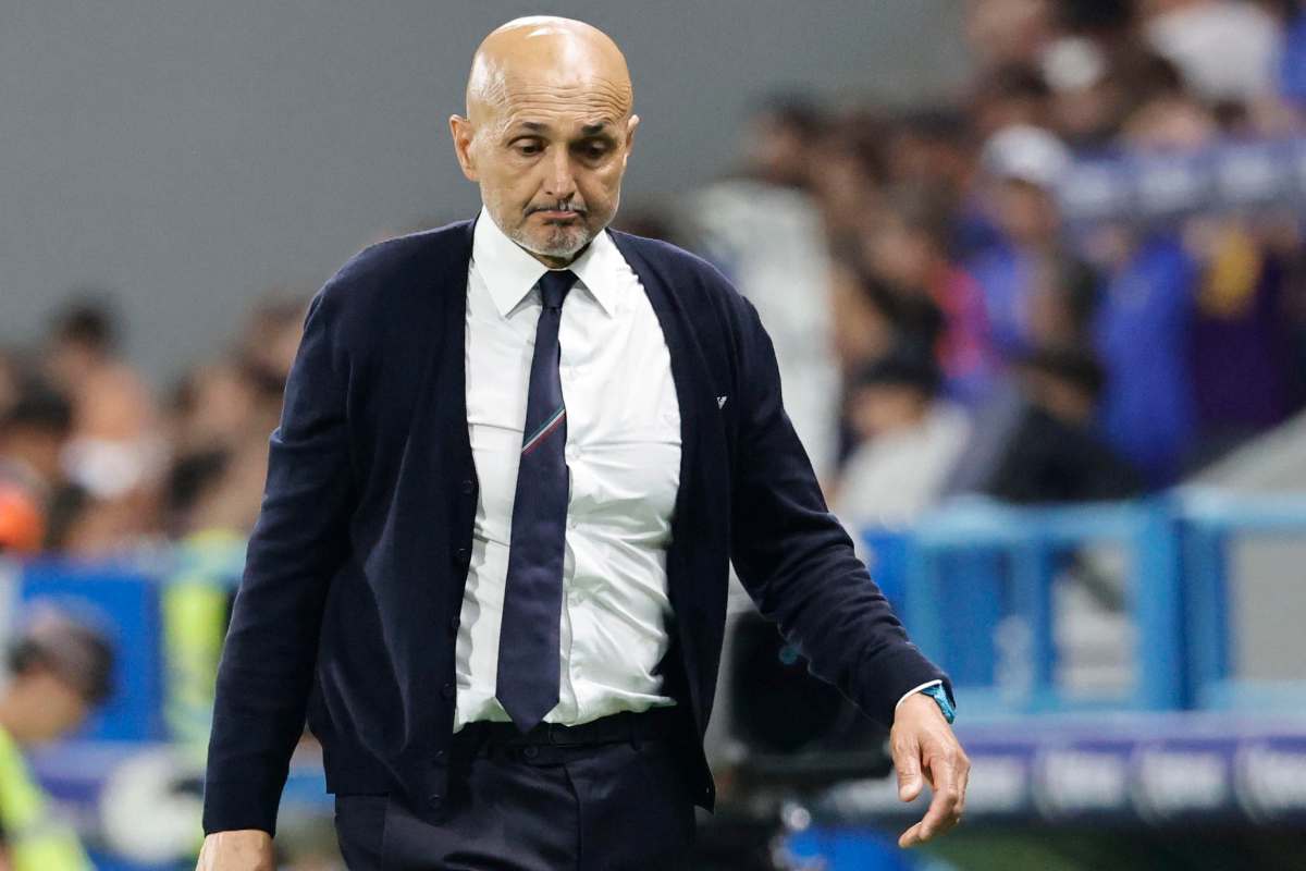 Luciano Spalletti pensieroso