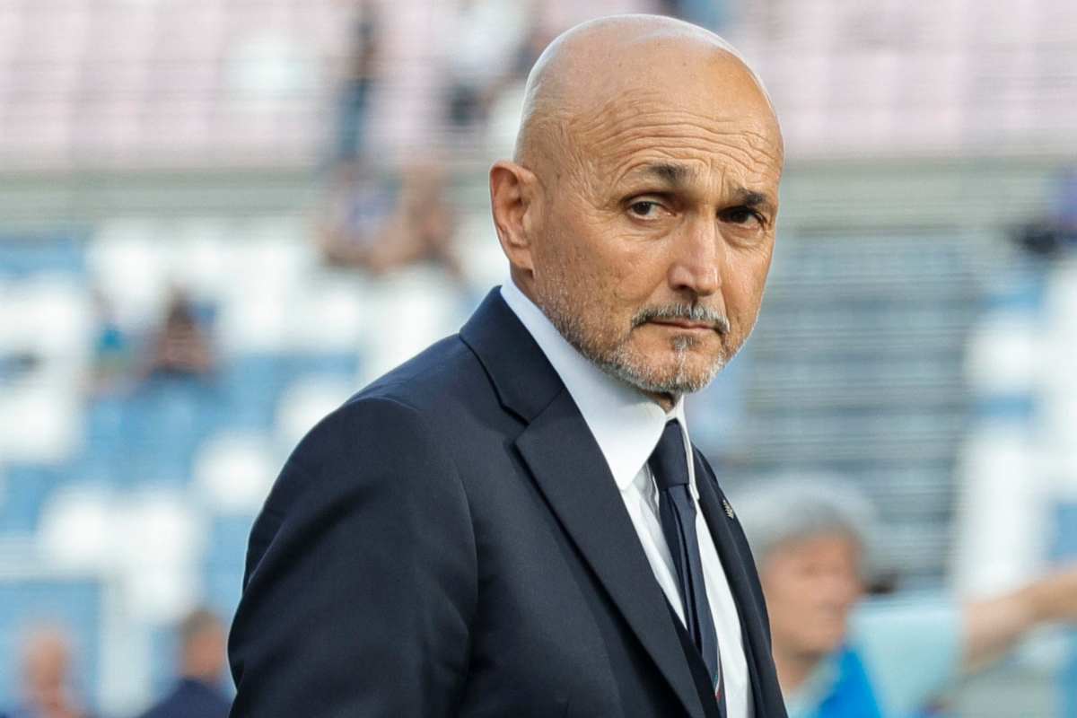 Luciano Spalletti in primo piano
