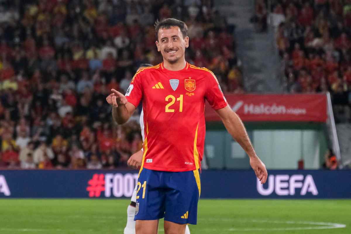 Oyarzabal con la maglia della Spagna