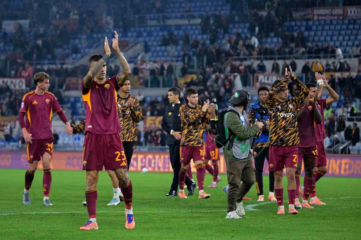 La squadra della Roma