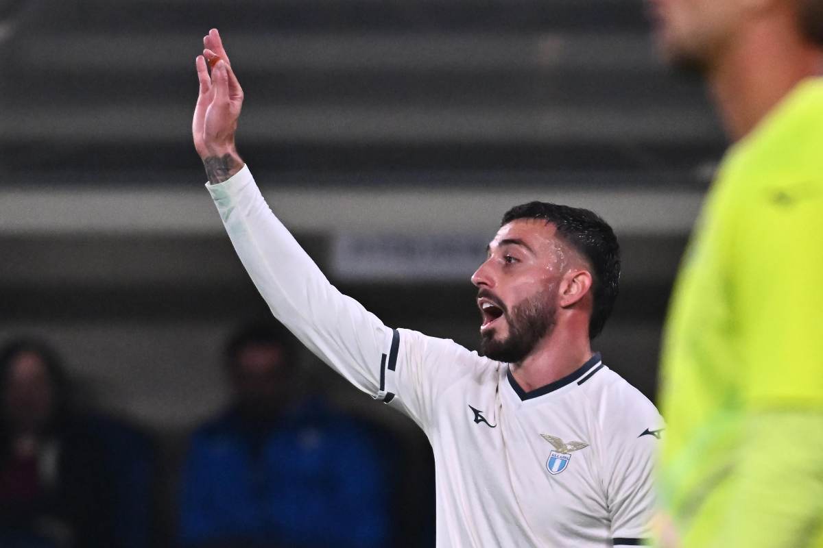 Mario Gila durante una partita di campionato