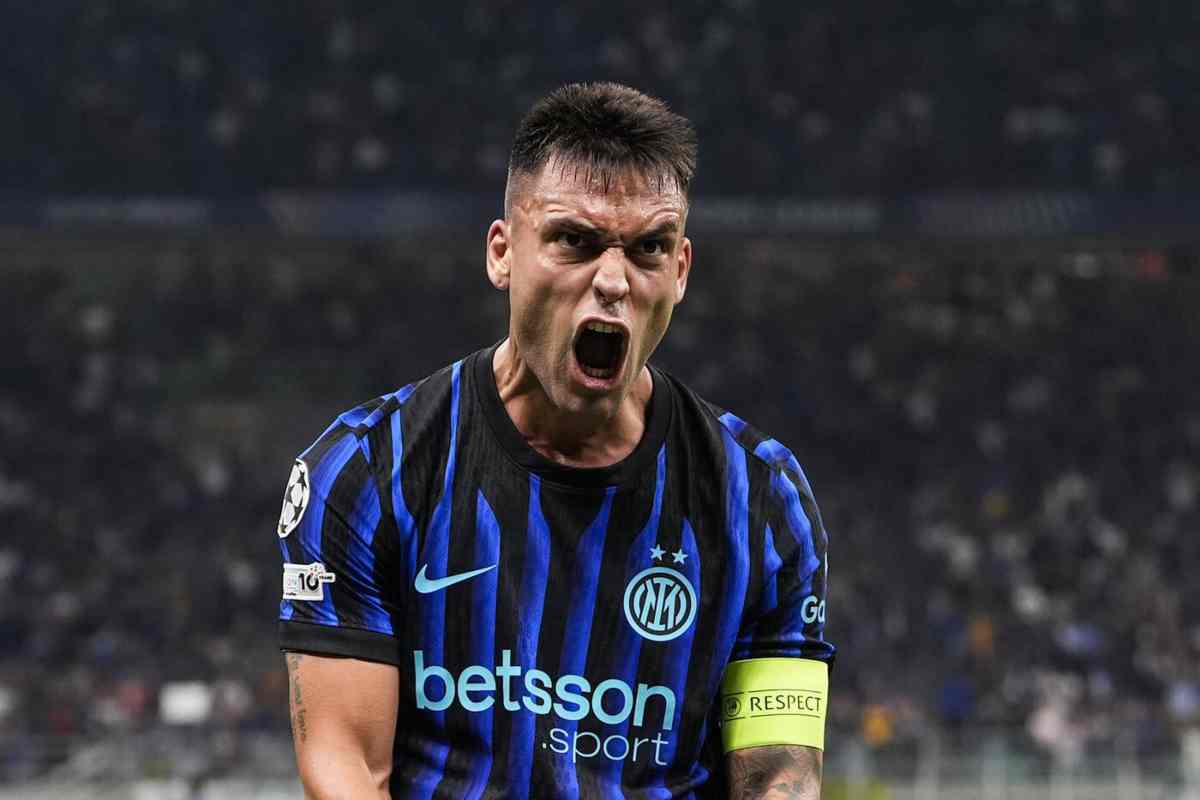 Lautaro esulta