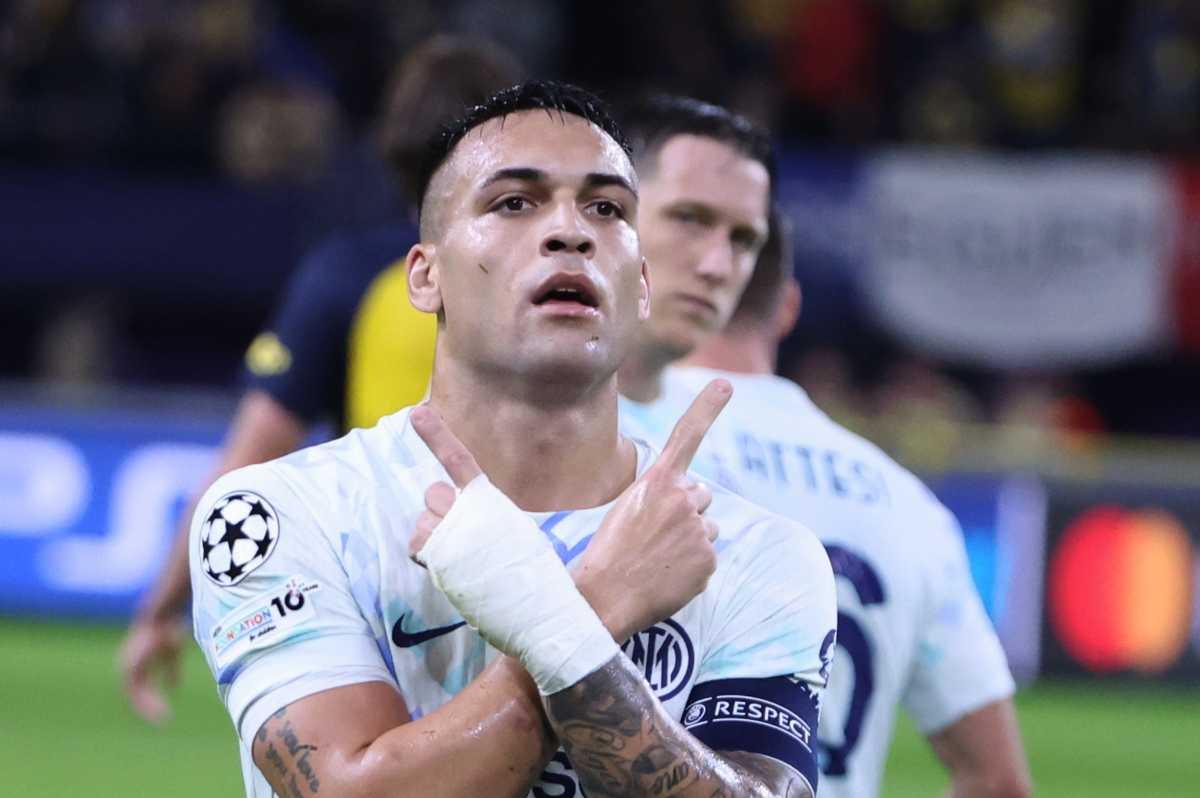 Lautaro Martinez esultanza Inter