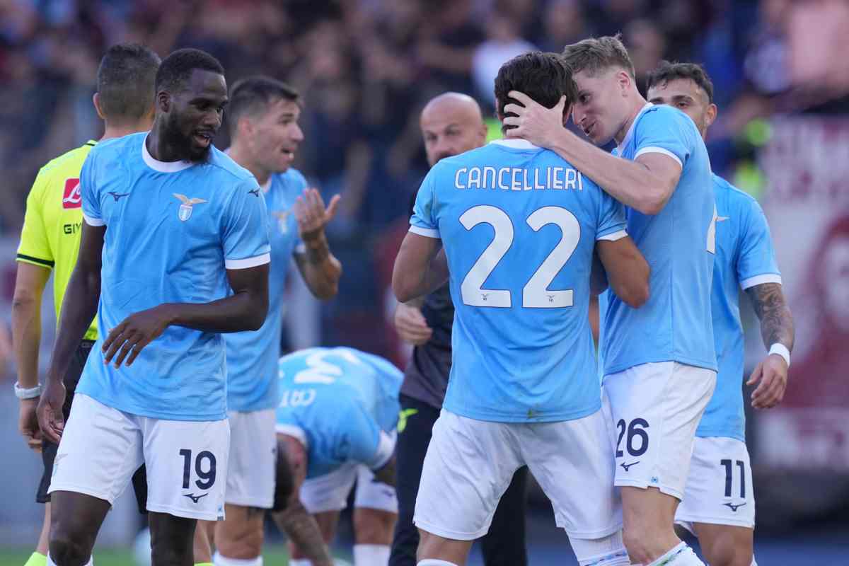 Lazio in campo