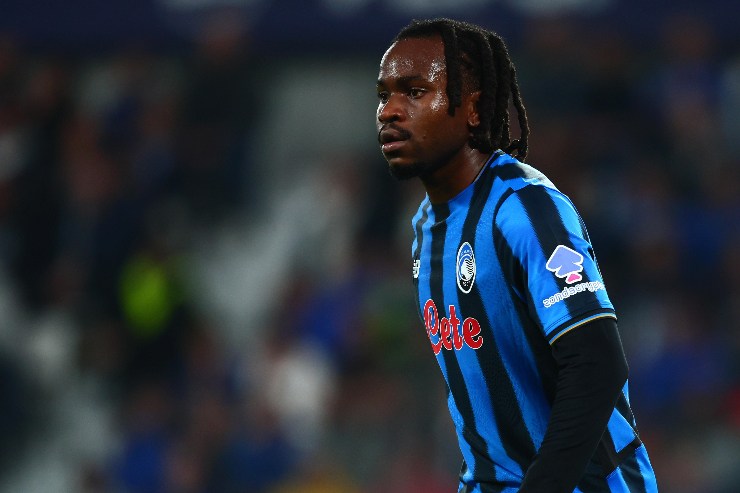 Ademola Lookman mentre gioca una gara dell'Atalanta