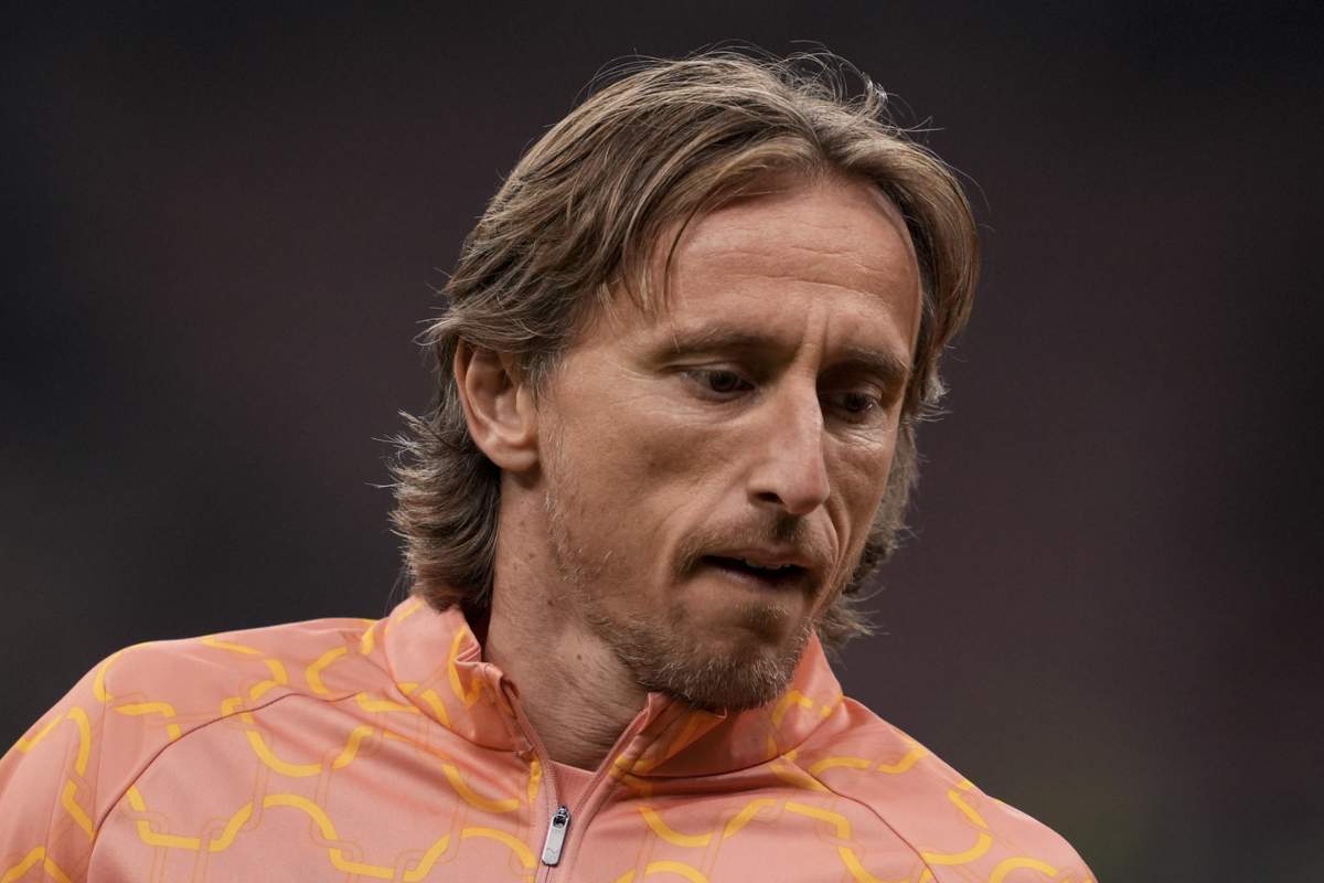 Modric in primo piano