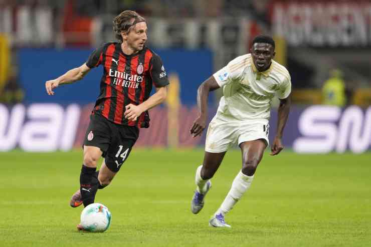 Modric contro il Pisa