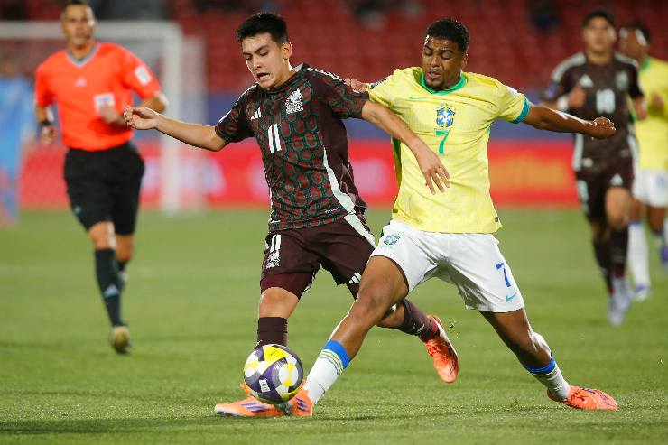 Il talento messicano Gilberto Mora in azione ai mondiali under 20