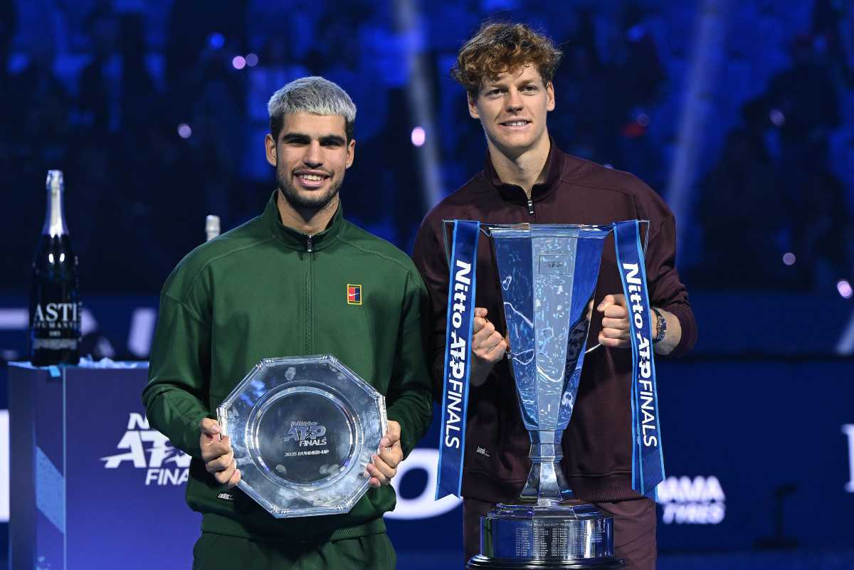 Alcaraz e Sinner premiati alle Atp Finals 
