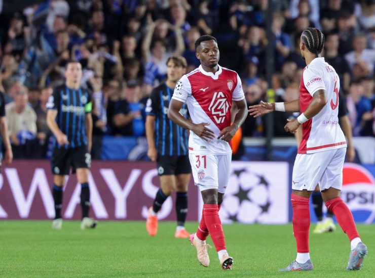 Ansu Fati con la maglia del Monaco