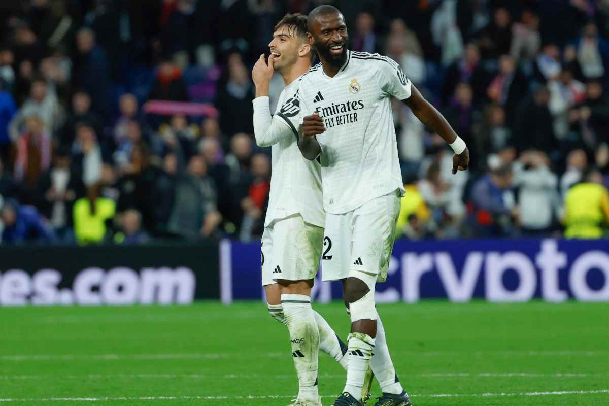 Asencio insieme a Rudiger