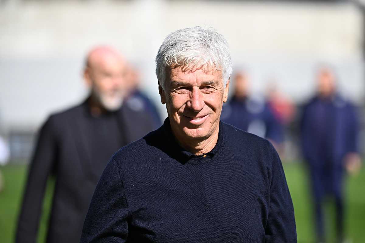 Gian Piero Gasperini sorride