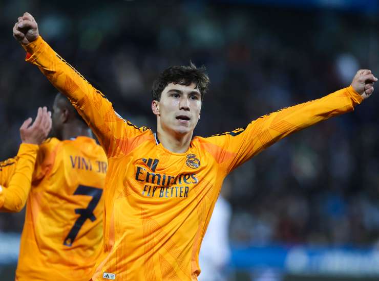 Garcia esulta dopo una rete