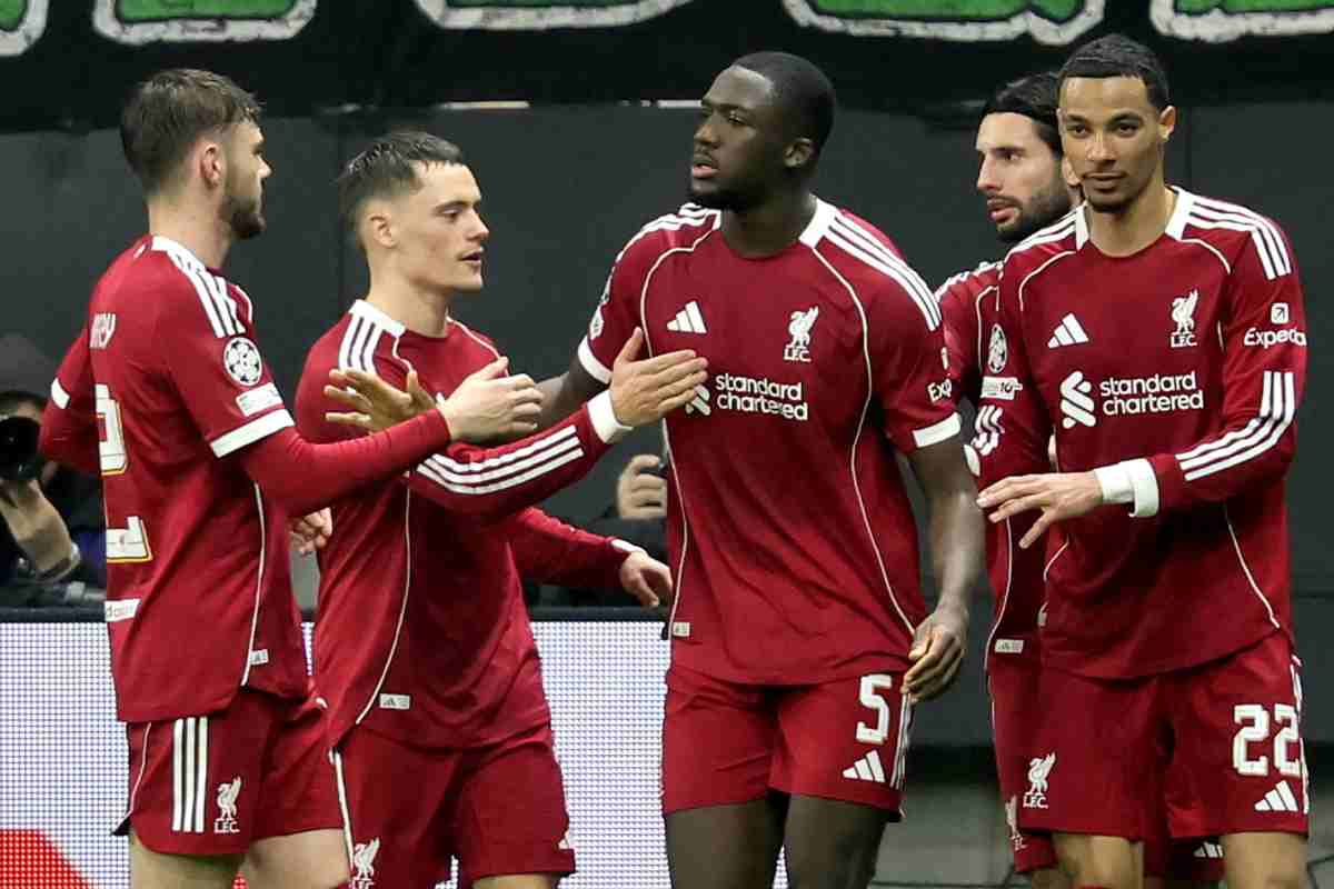 Giocatori del Liverpool