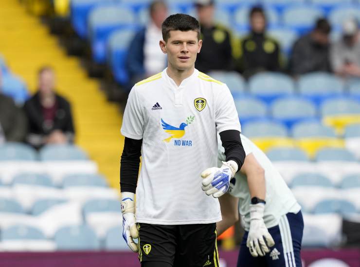 Meslier durante una partita