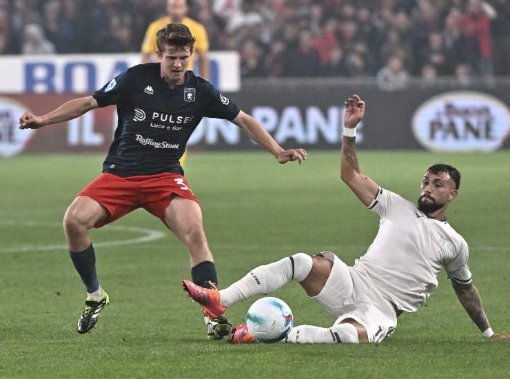 Frendrup durante una partita