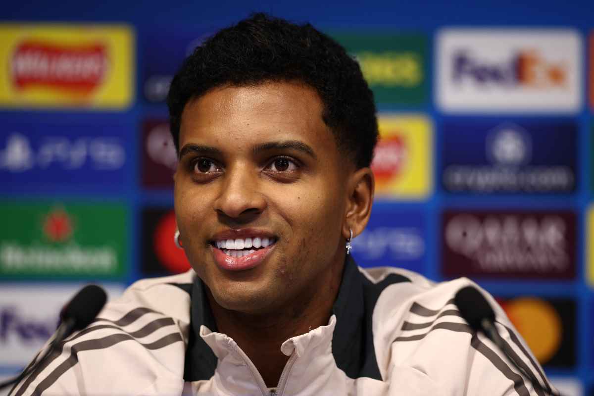 Rodrygo in primo piano