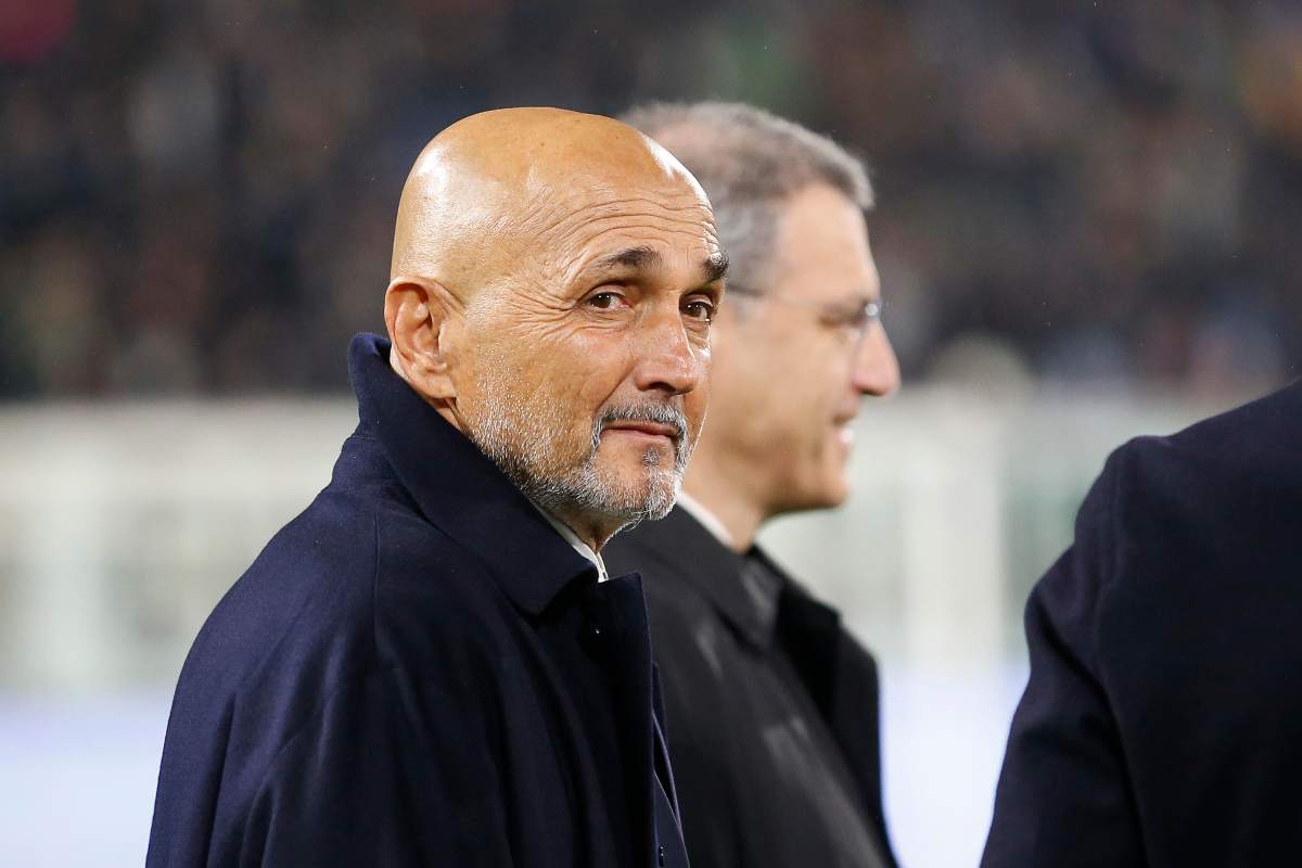 Luciano Spalletti e Darmien Comolli prima di una gara di Champions