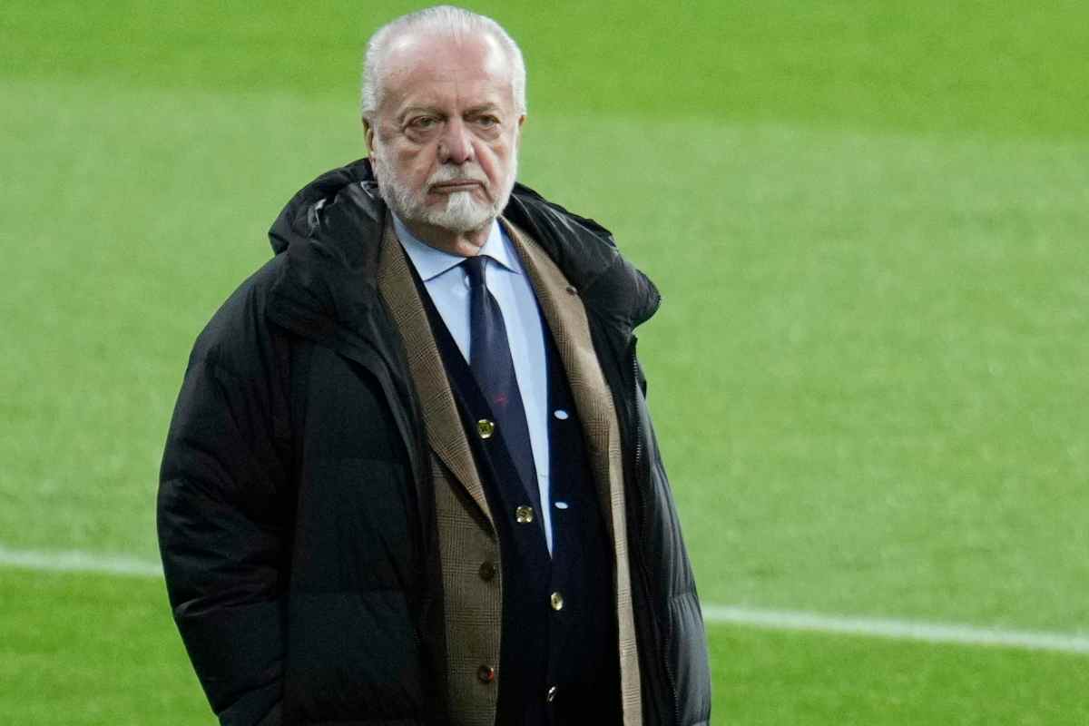 De Laurentiis sul campo
