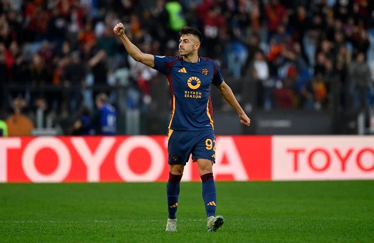 El Shaarawy durante una gara della Roma