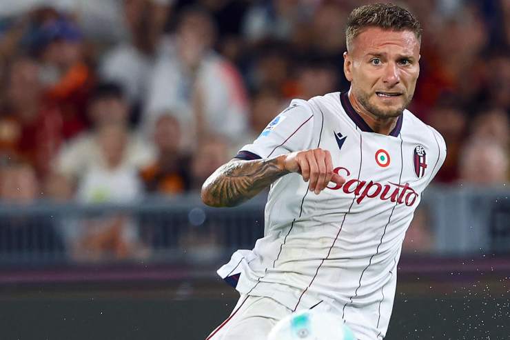 Ciro Immobile in azione