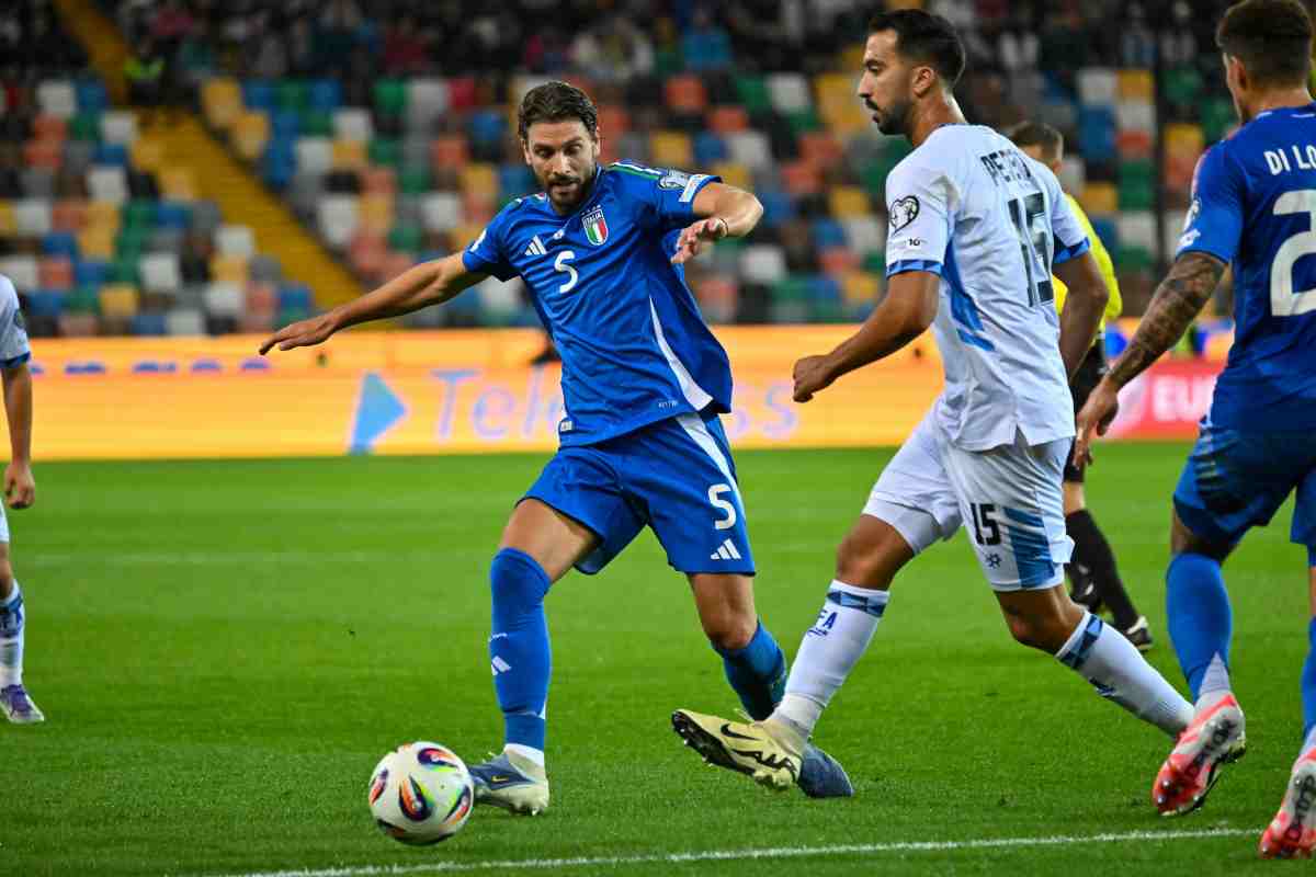 Locatelli con l'Italia