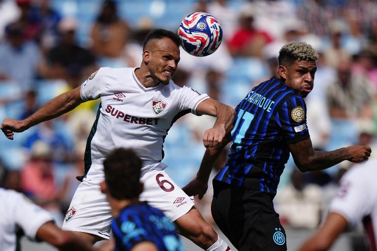 Luis Heneique durante una partita del mondiale per club