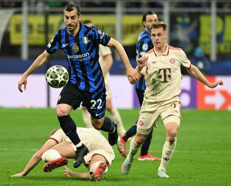 Henrikh Mkhitaryan durante una gara di Champions