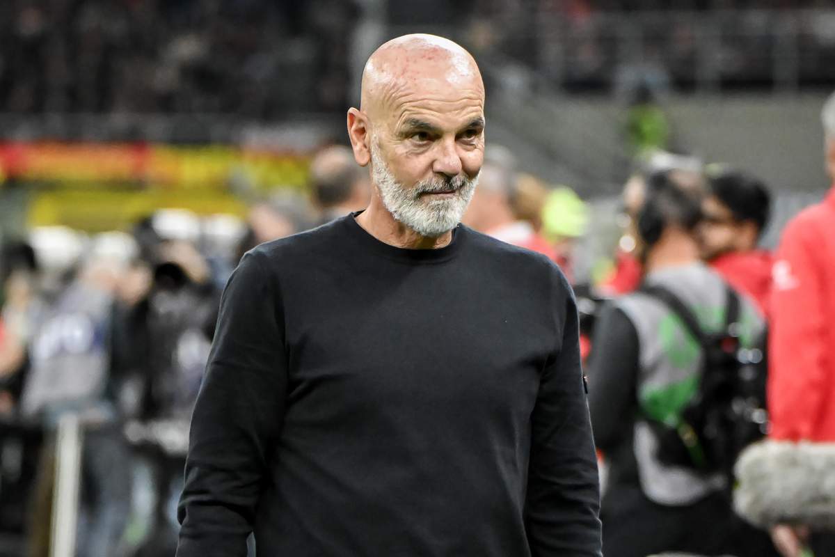 Stefano Pioli alla fine della gara con l'Inter