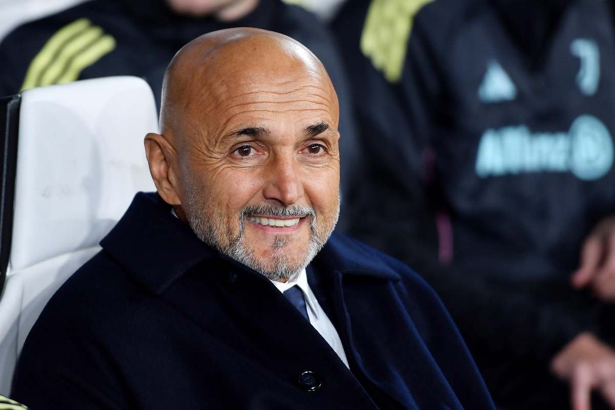 Luciano Spalletti poco prima della gara di Champions League