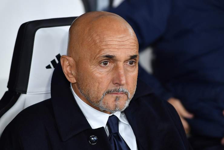 Spalletti in azione